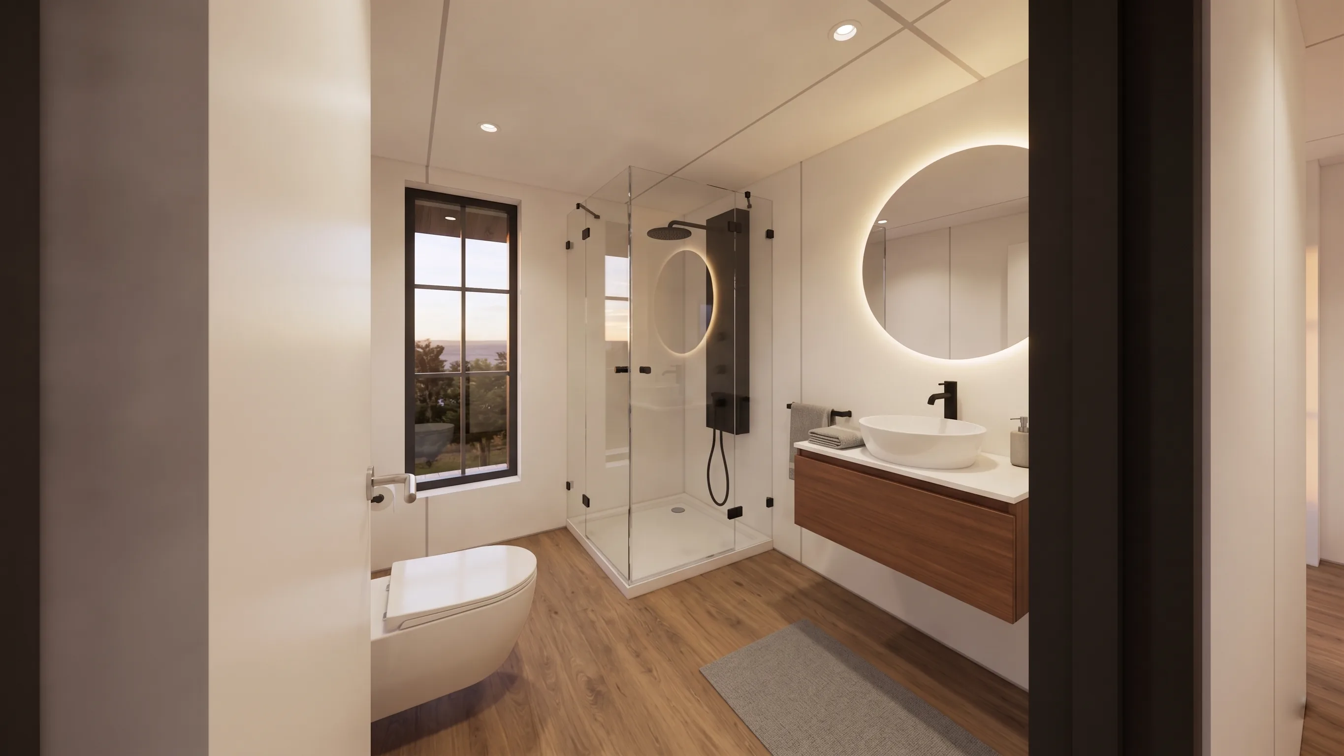 Modum 127 — каркасный дом из ЛВЛ, ракурс 4